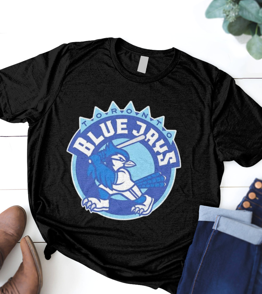 Toronto Blue Jays Vintage Bird Emblem T-Shirt