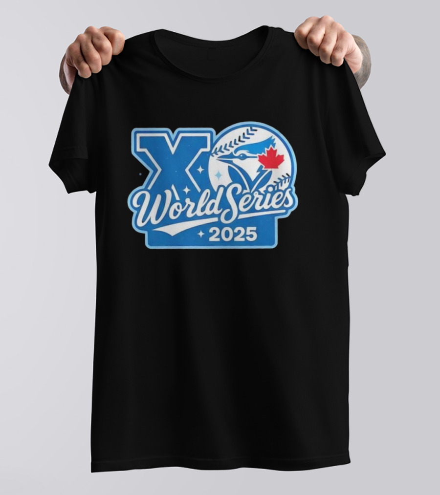 Toronto Blue Jays XO World Series 2025 Vintage Baseball Music Collab T-Shirt