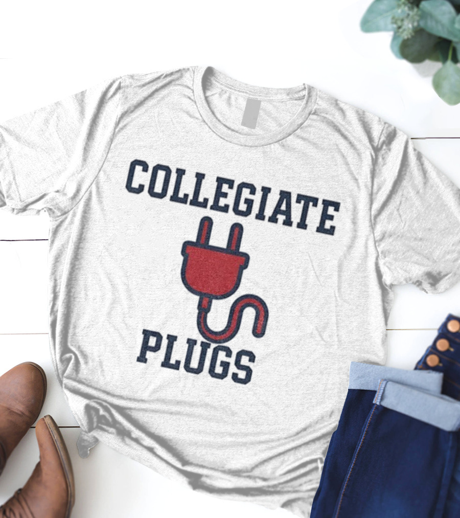 Collegiate Plugs University Power Connection T-Shirt