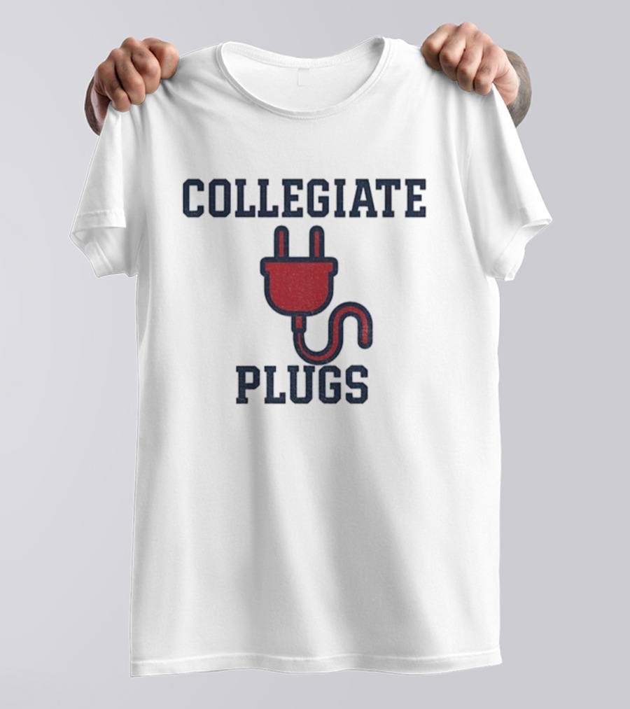 Collegiate Plugs University Power Connection T-Shirt