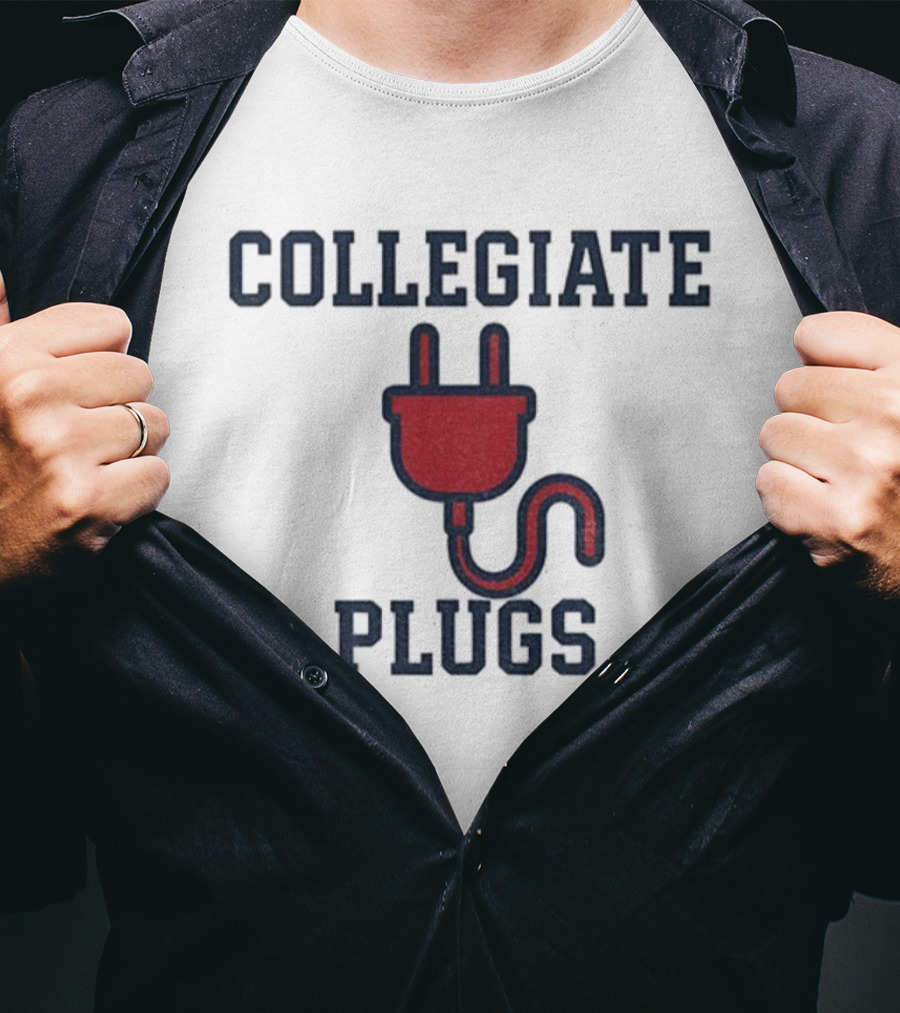 Collegiate Plugs University Power Connection T-Shirt