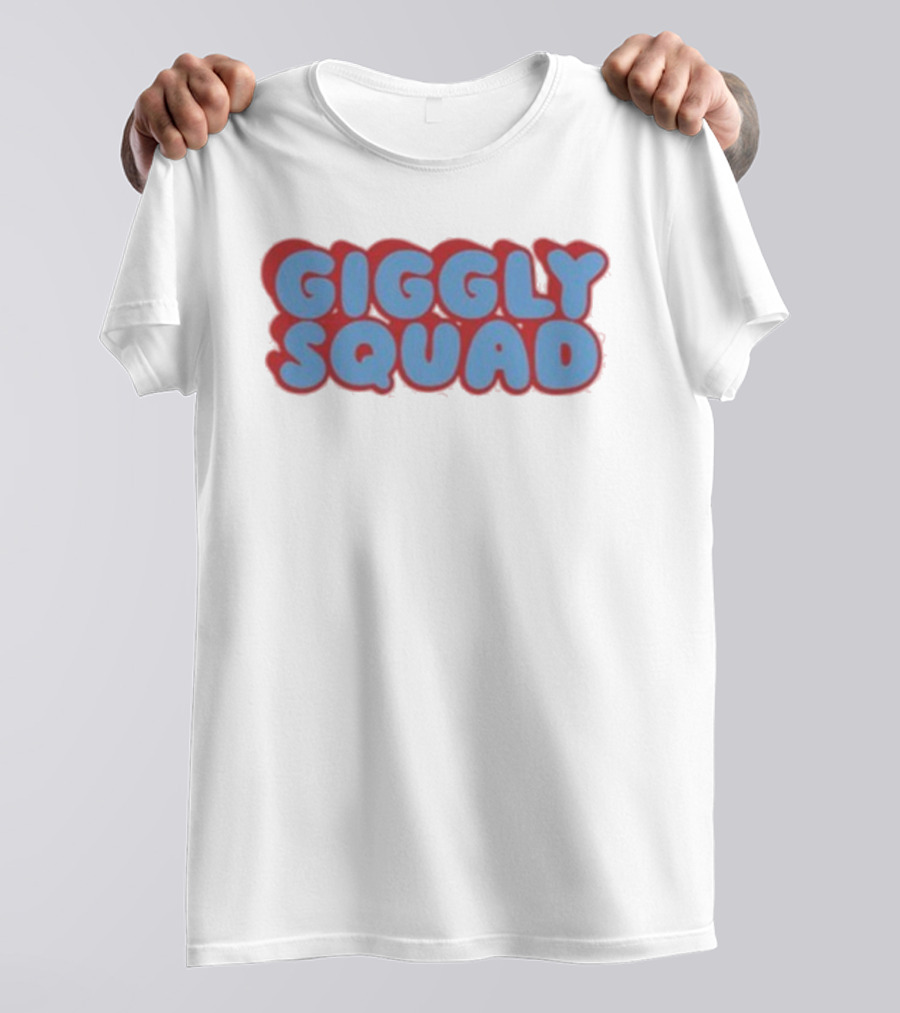 Giggly Squad Bubble Text T-Shirt