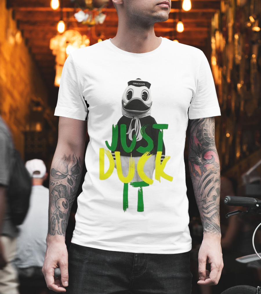 Oregon Ducks Just Duck It Women's Basketball T-Shirt