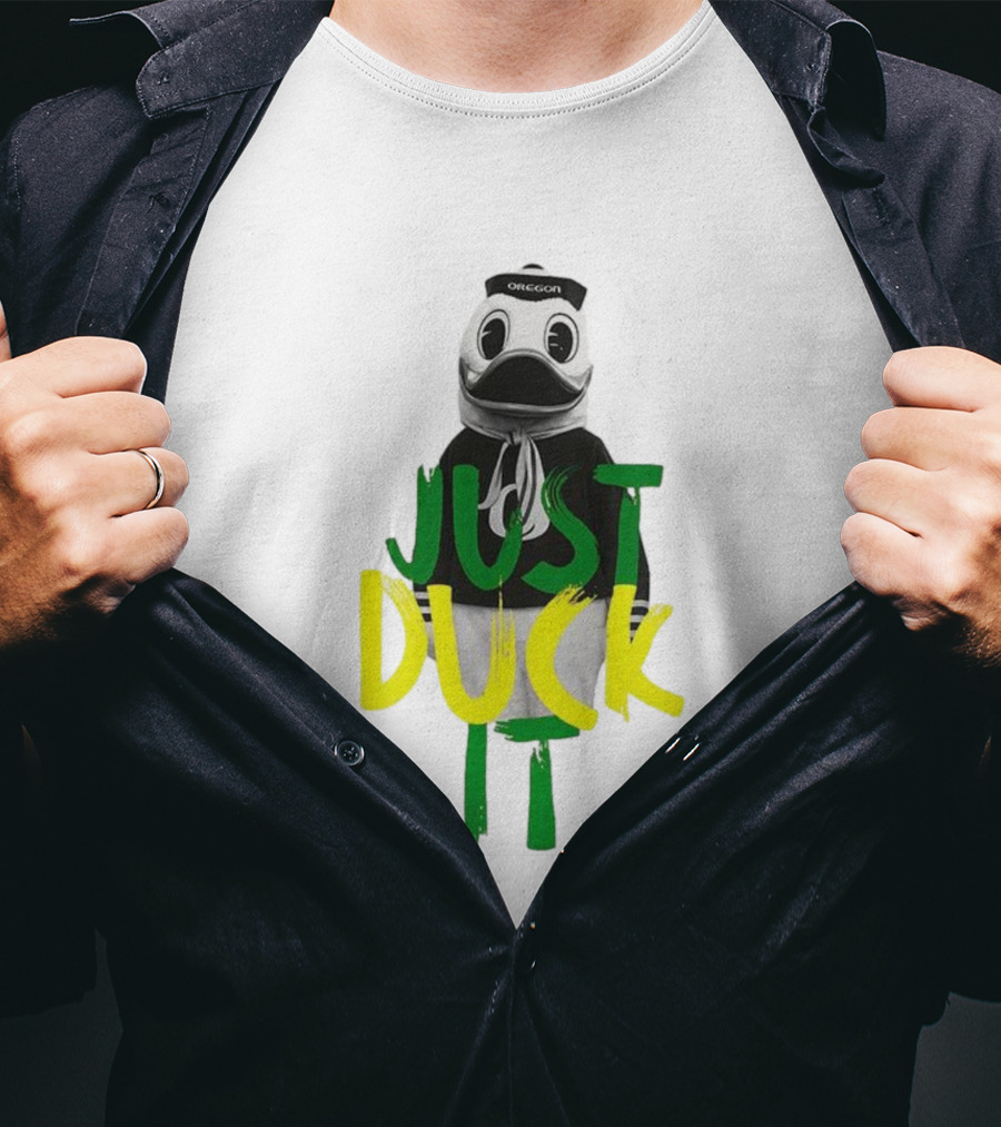 Oregon Ducks Just Duck It Women's Basketball T-Shirt