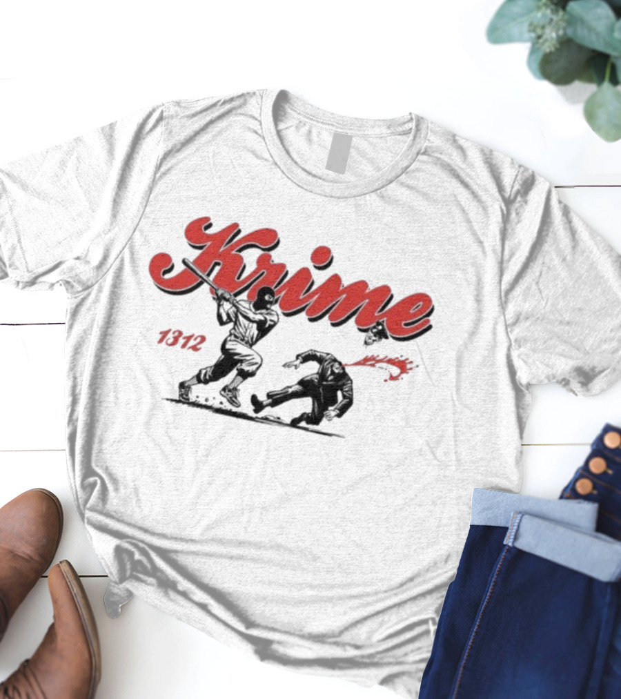 Krime 1312 Take A Swing Dynamic Action Pose T-Shirt