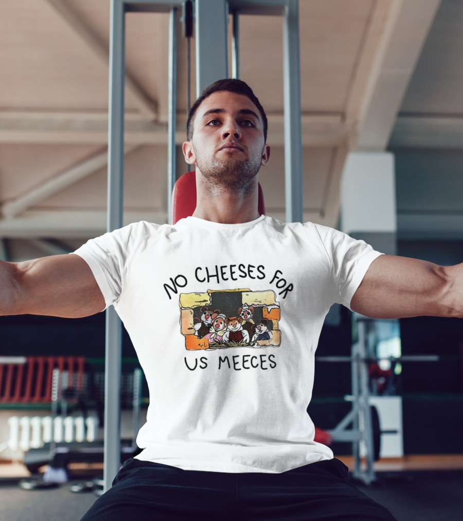 Muppet Mice Family No Cheeses For Us Meeces Brick Wall Theme T-Shirt