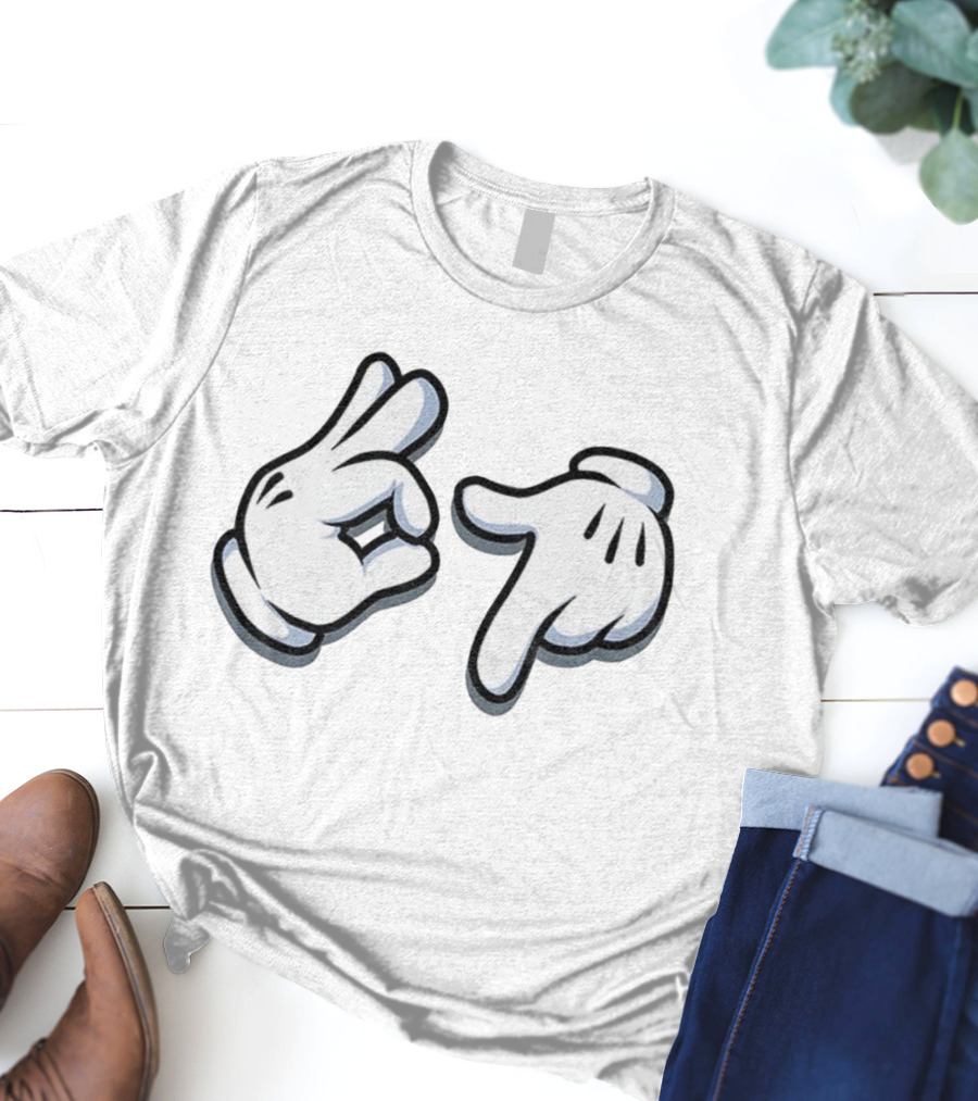 Mickey Mouse 67 Iconic Cartoon Hand Gestures T-Shirt