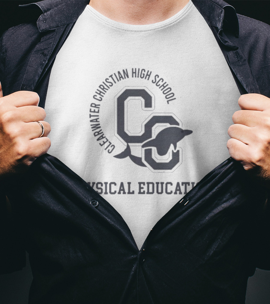 CLEARWATER CHRISTIAN HIGH SCHOOL PHYSICAL EDUCATION CC DOLPHIN T-Shirt
