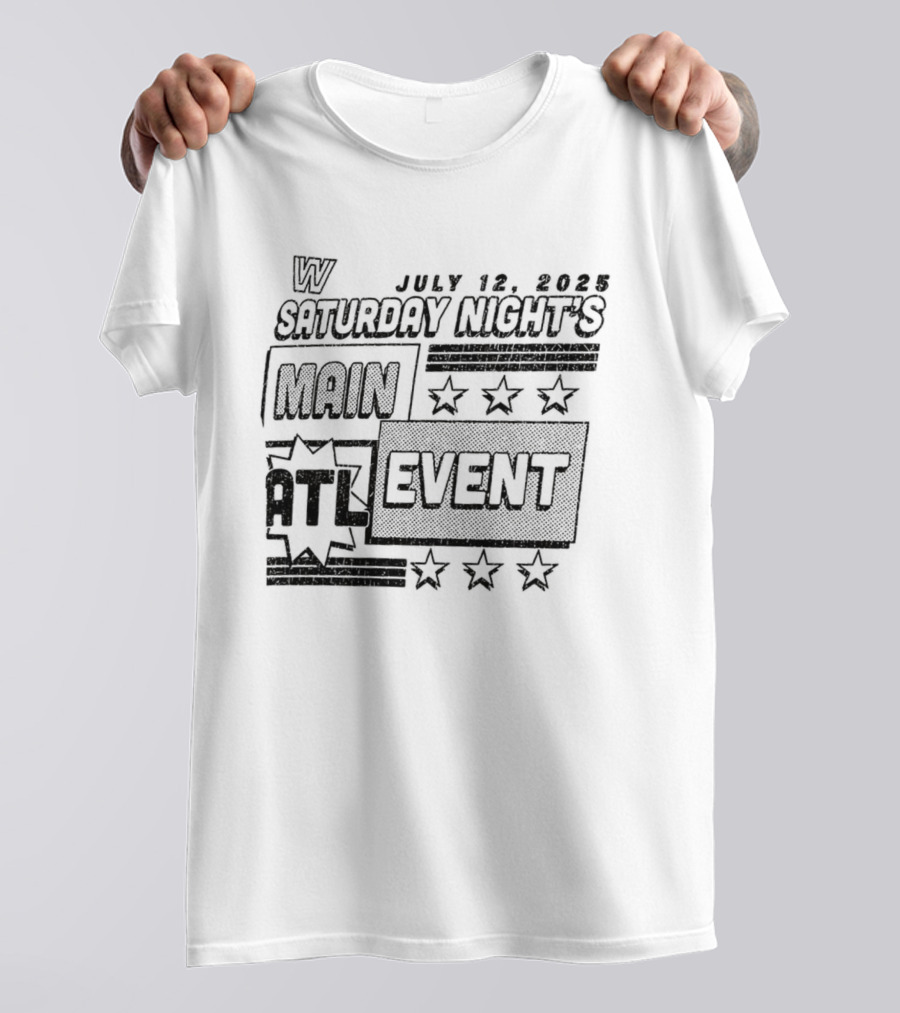 WWE Saturday Night’s Main Event Atlanta July 19 2025 T-Shirt