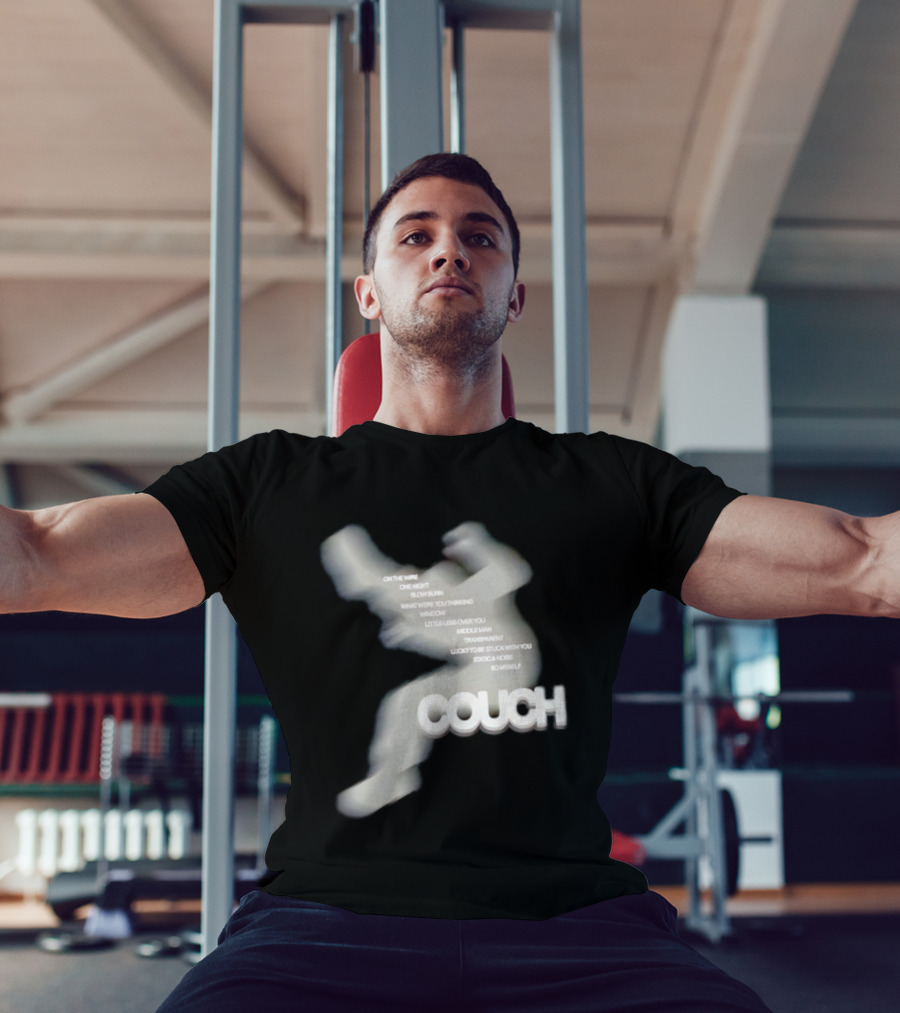 Couch Tracklist On The Wire One Night Slow Burn Middle Man Stuck In Noise T-Shirt