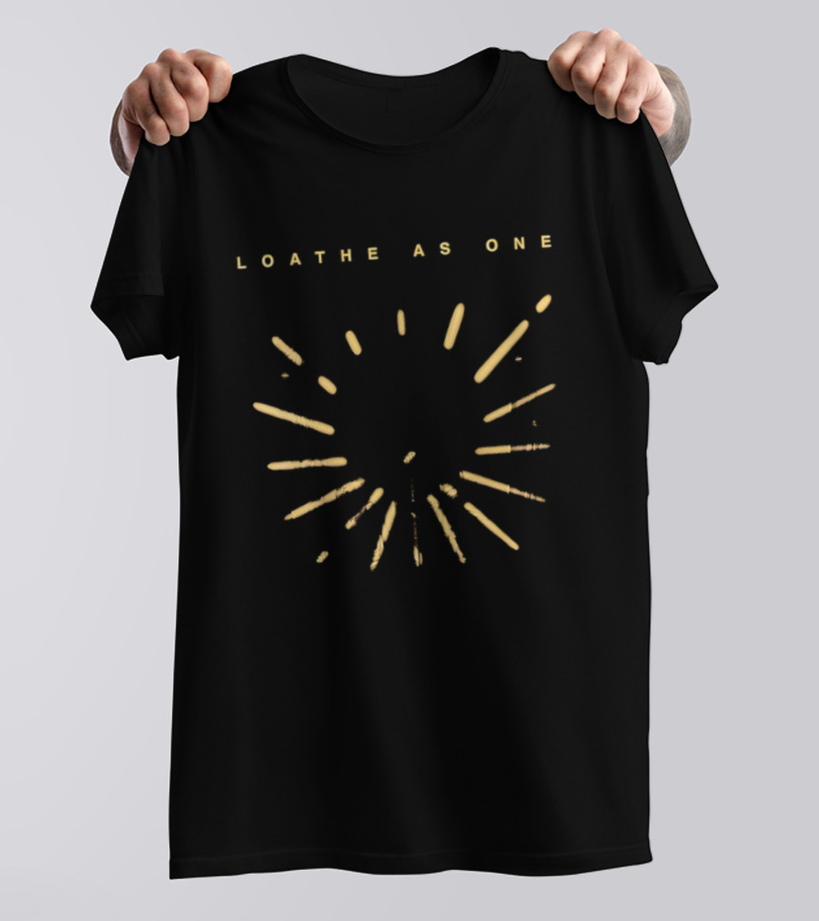Loathe As One Radiating Lines T-Shirt