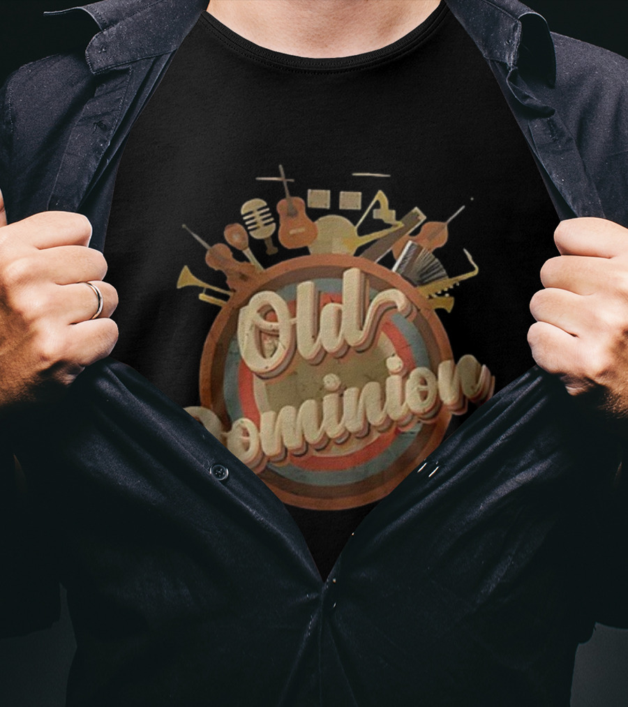 Old Dominion How Good Is That World Tour Vintage Instruments T-Shirt