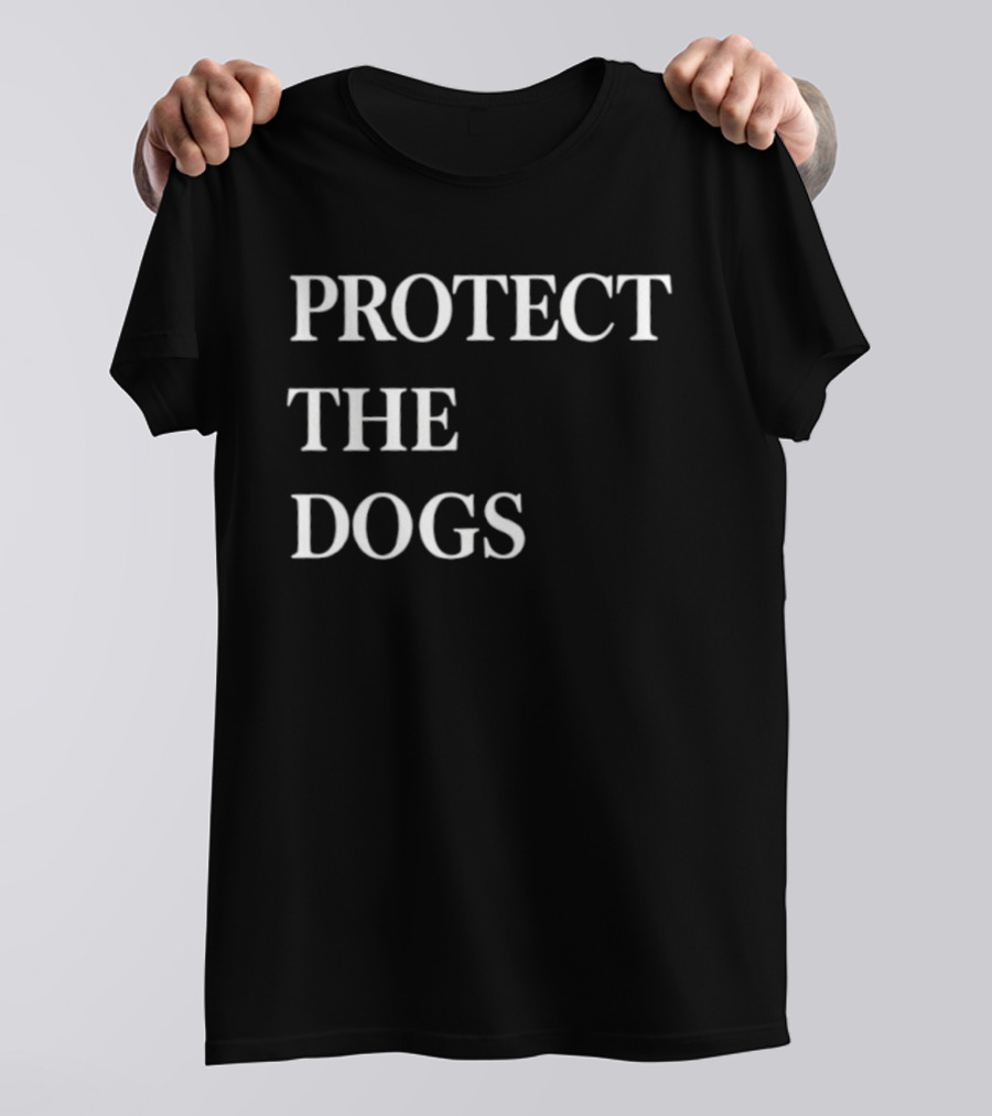 Protect The Dogs Advocate For Canine Safety Awareness T-Shirt