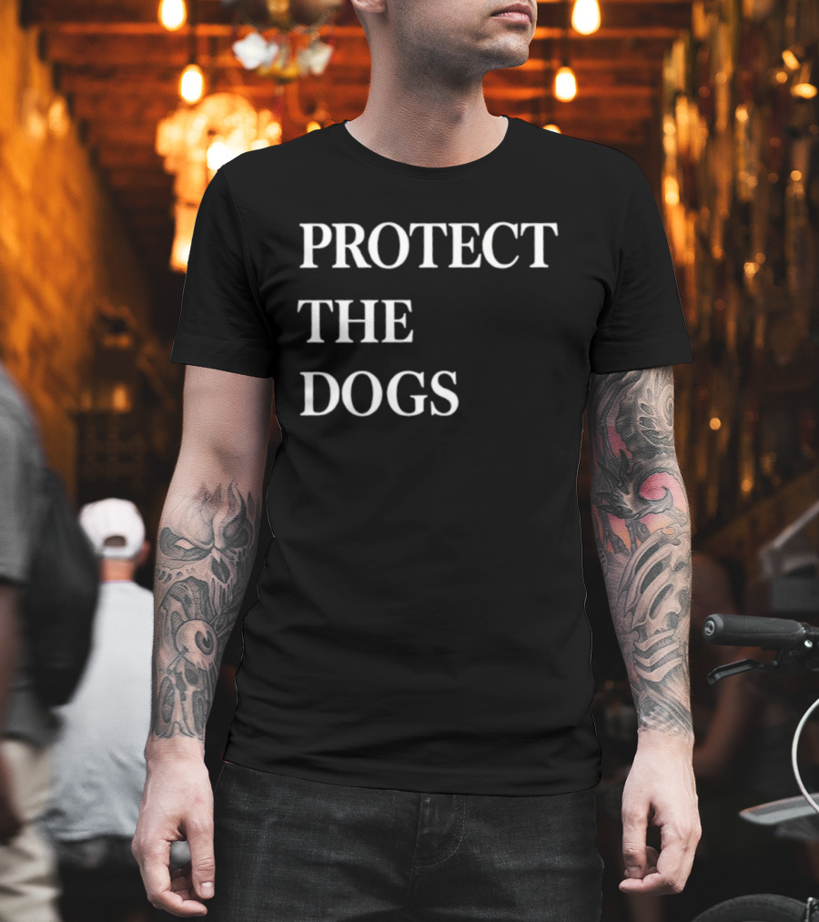 Protect The Dogs Advocate For Canine Safety Awareness T-Shirt