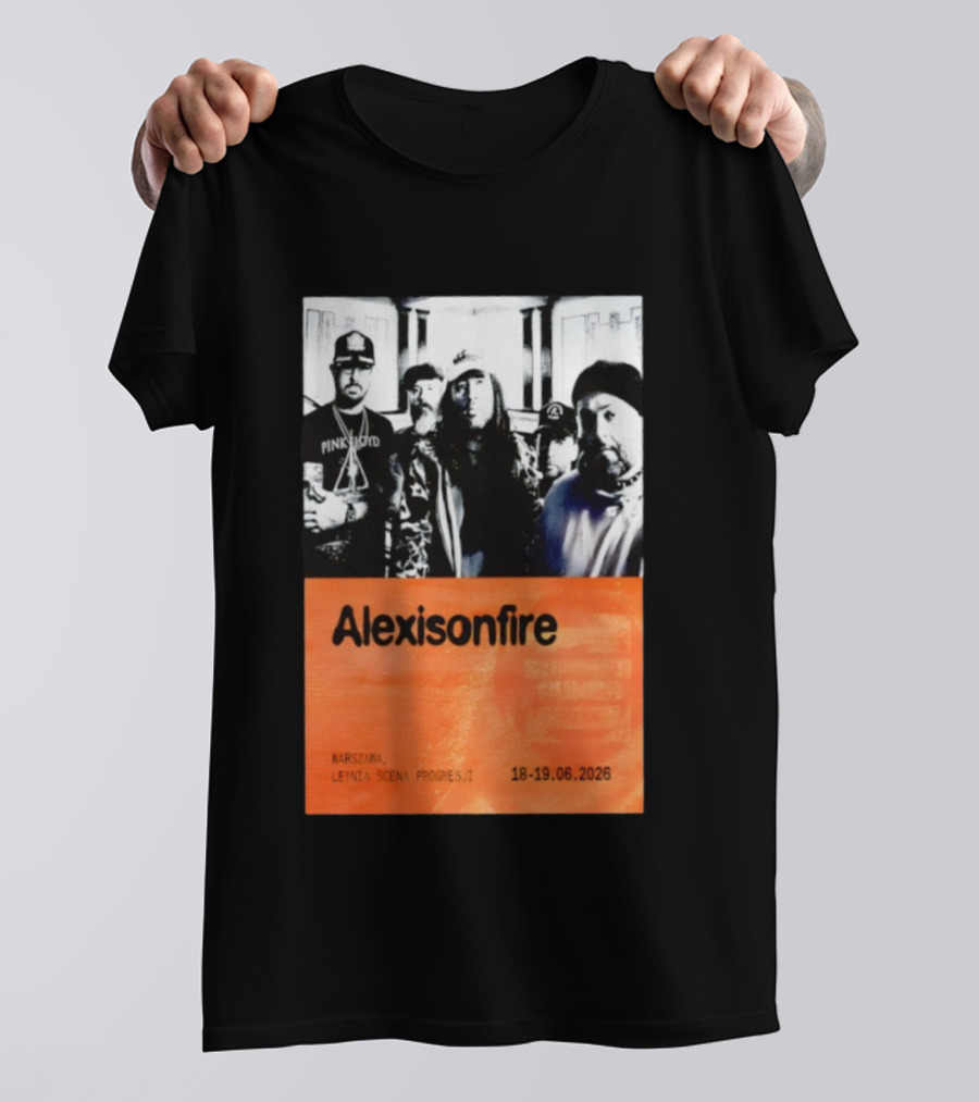Alexisonfire Summer Punch Festival Warszawa Letnia Scena Progresji June 18-19 2026 T-Shirt