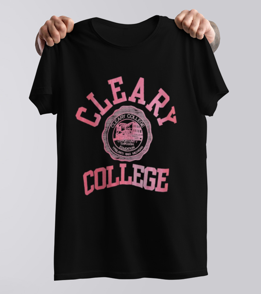 Cleary College Ypsilanti Michigan Opportunity Through Education 1983 T-Shirt