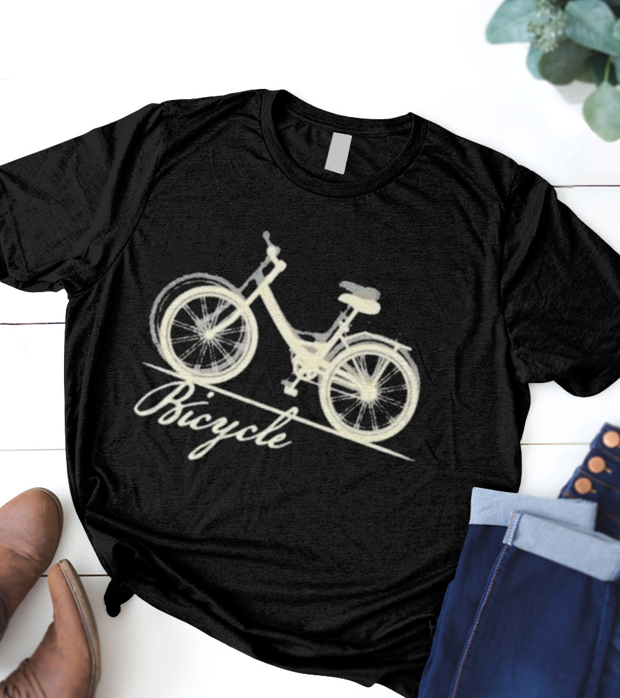 Bicycle Life & Beth John Retro Style T-Shirt