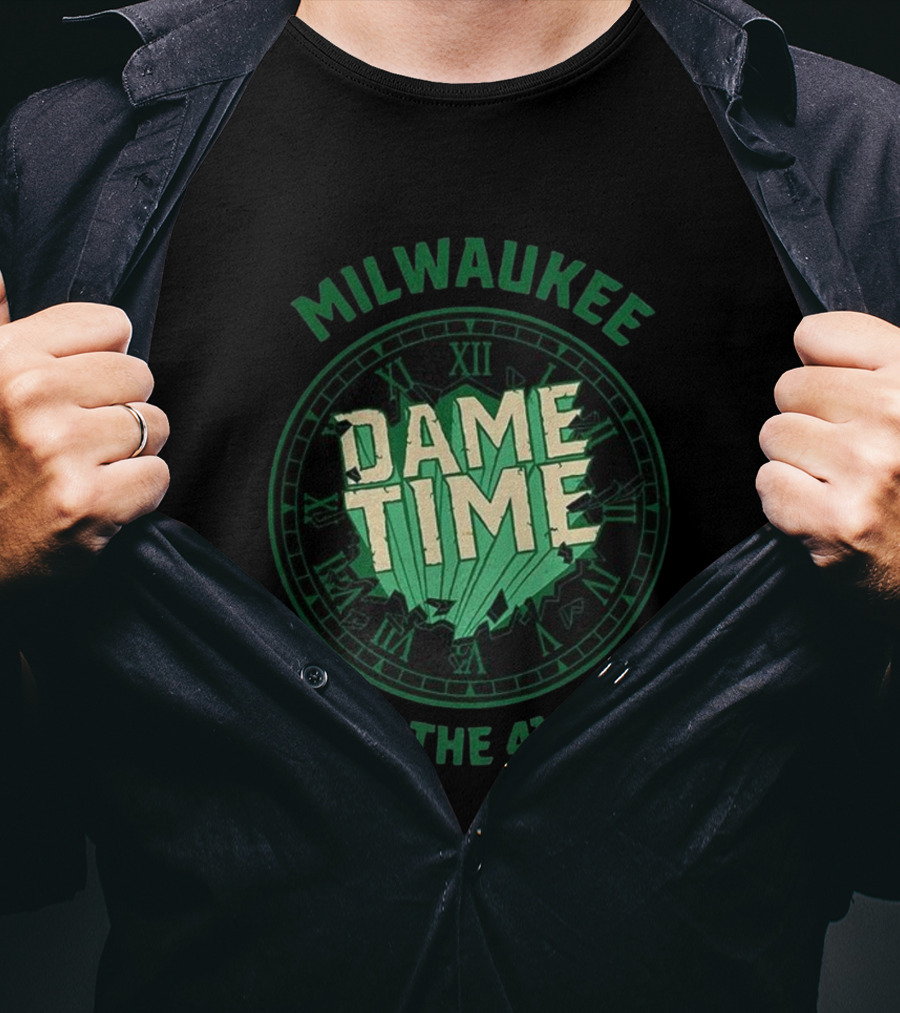 Milwaukee Dame Time In The 414 Basketball Dime Time T-Shirt