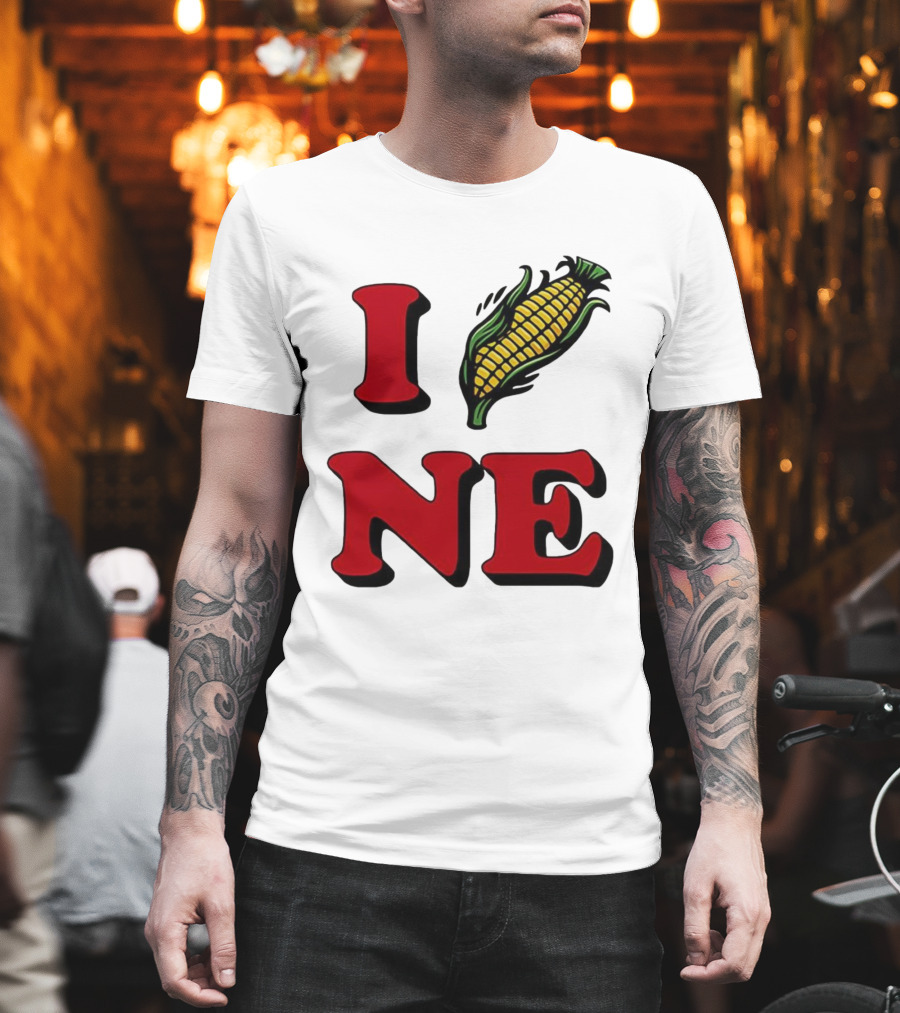 I Corn Ne University Of Nebraska Cornhuskers T-Shirt