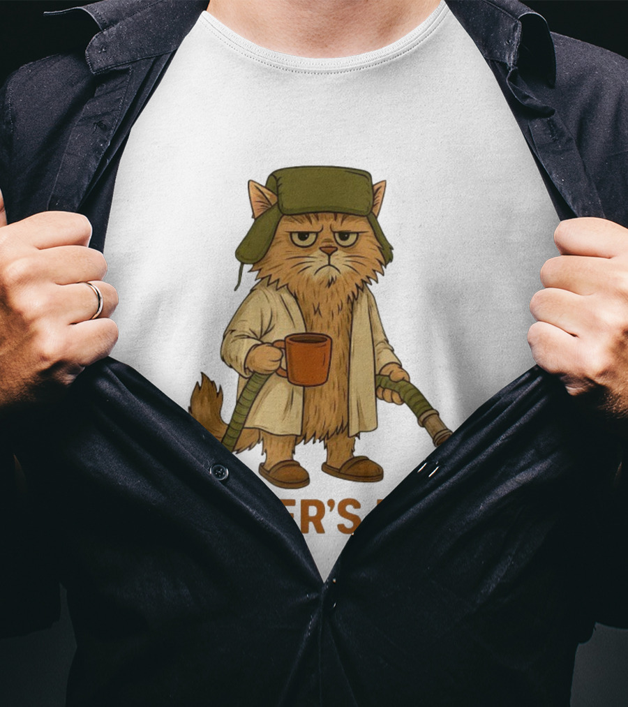 Litter’s Full Cat Coffee And Hose Hat T-Shirt