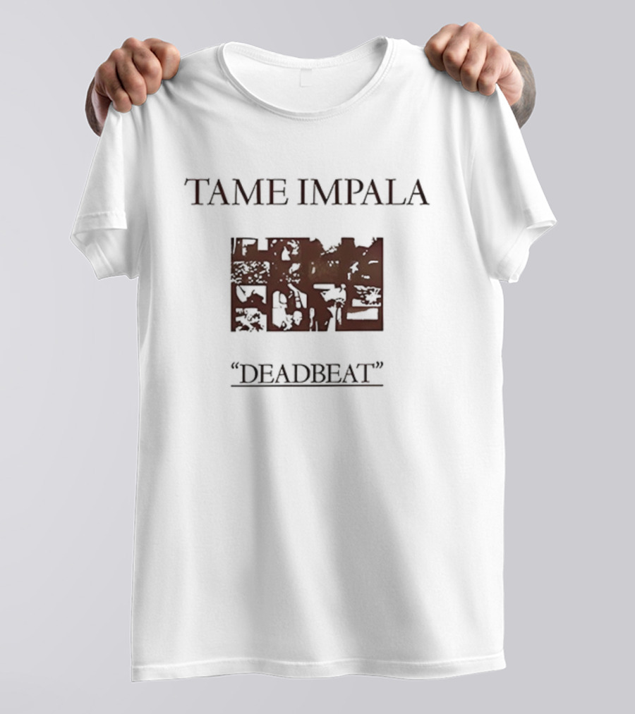 Tame Impala Deadbeat 2025 Tour Dates Schedule T-Shirt
