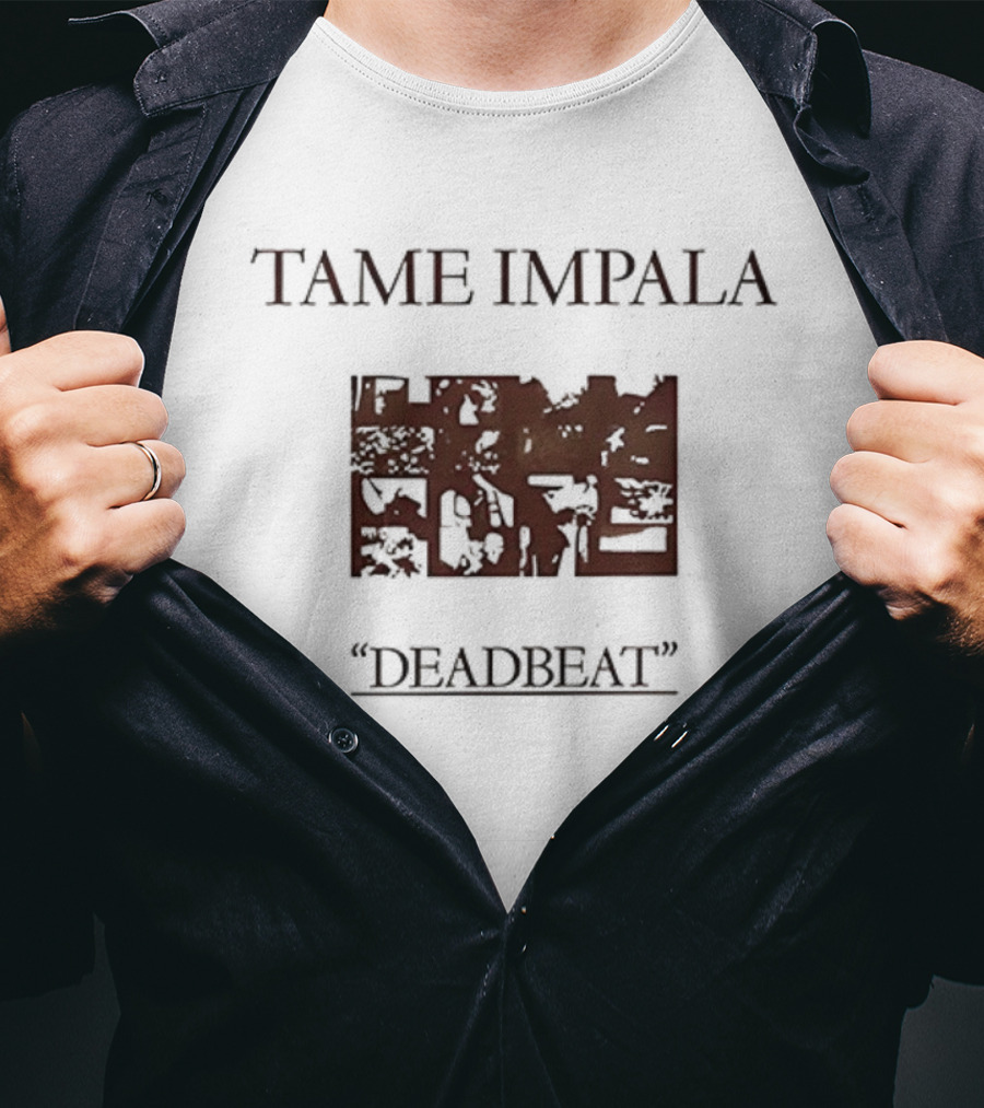 Tame Impala Deadbeat 2025 Tour Dates Schedule T-Shirt