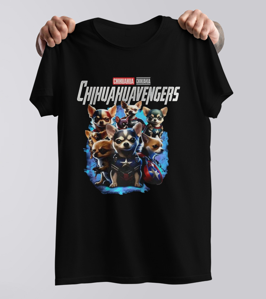 Chihuahuavengers Chihuahua Team Adventure T-Shirt