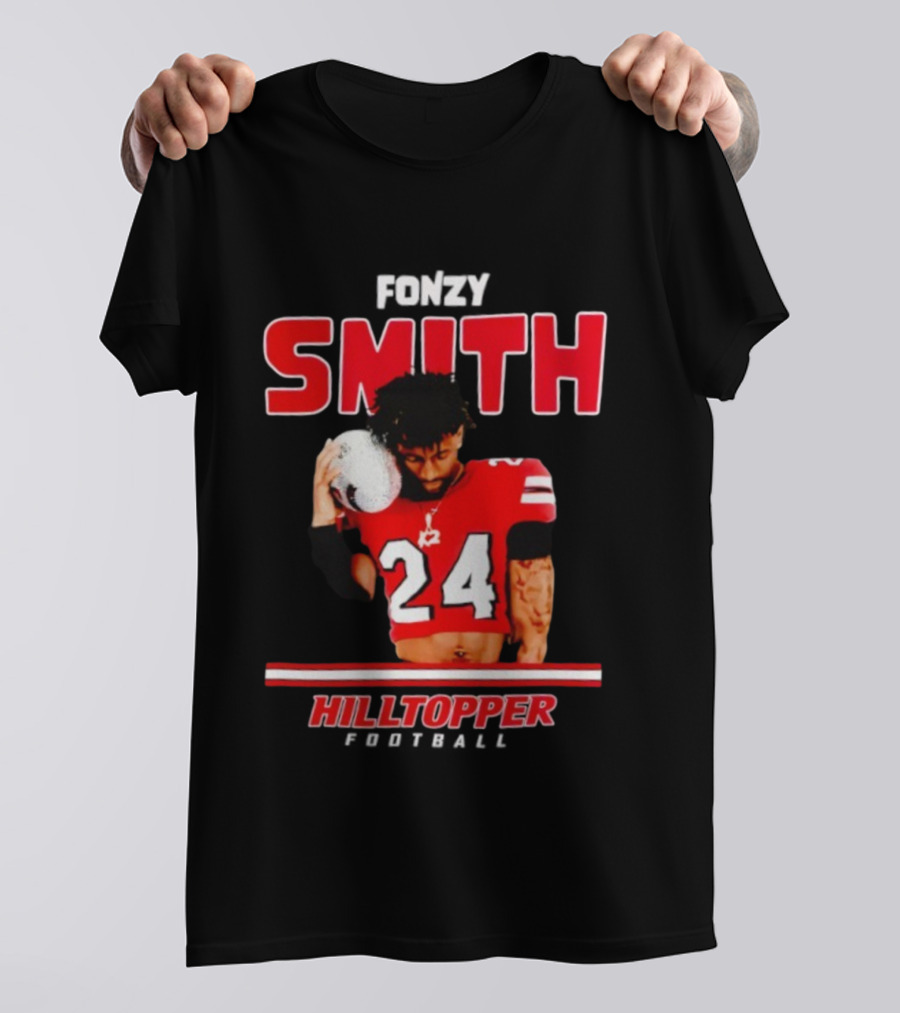 Fonzy Smith 24 Western Kentucky Hilltopper Football T-Shirt