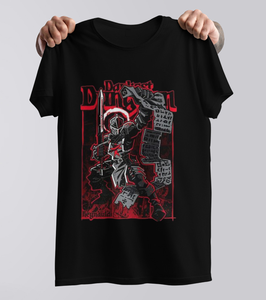 Darkest Dungeon Crusader Reynauld Knight Art T-Shirt
