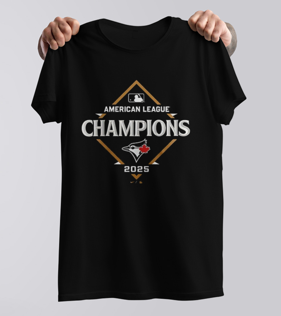 American League Champions 2025 Toronto Blue Jays Three Times T-Shirt