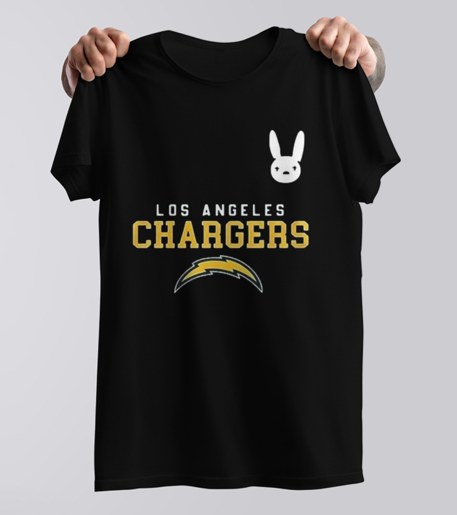 Los Angeles Chargers DTMF Bad Bunny Collaboration T-Shirt