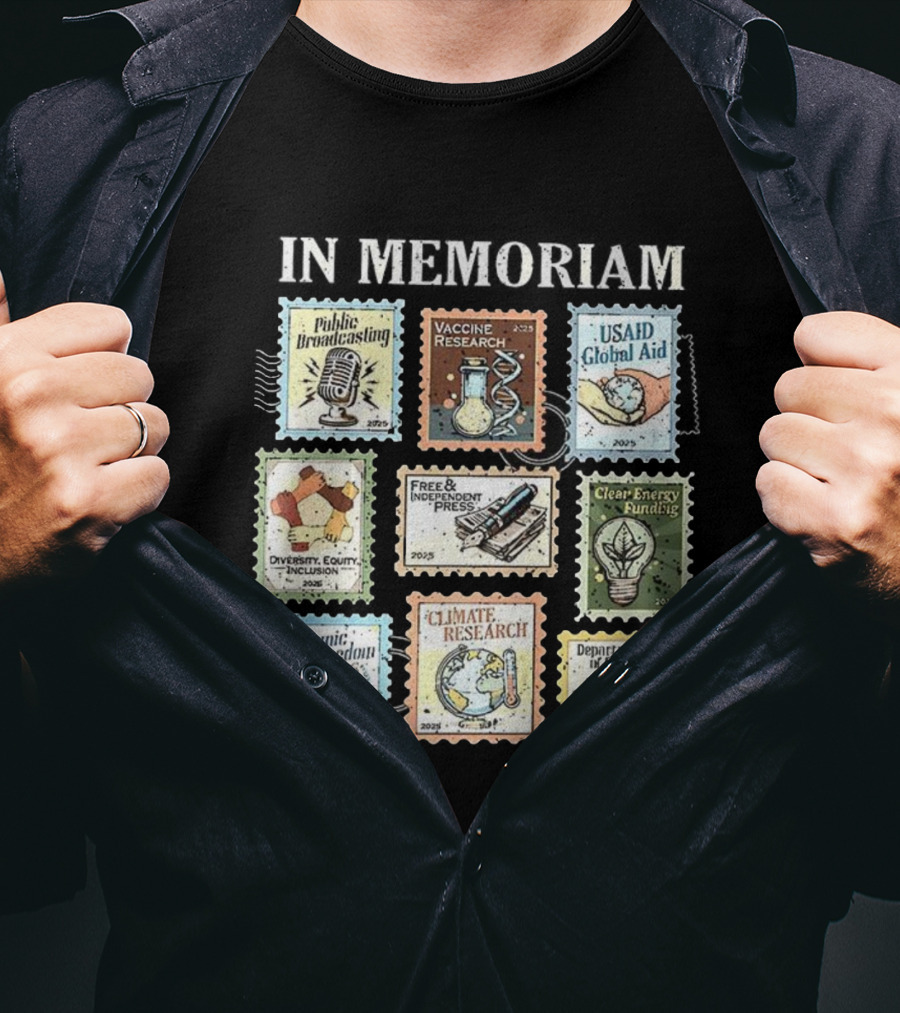 USAID Global Aid Diversity Equity Inclusion Free Independent Press Clear Energy Funding Academic Freedom Climate Research Department Of Education T-Shirt