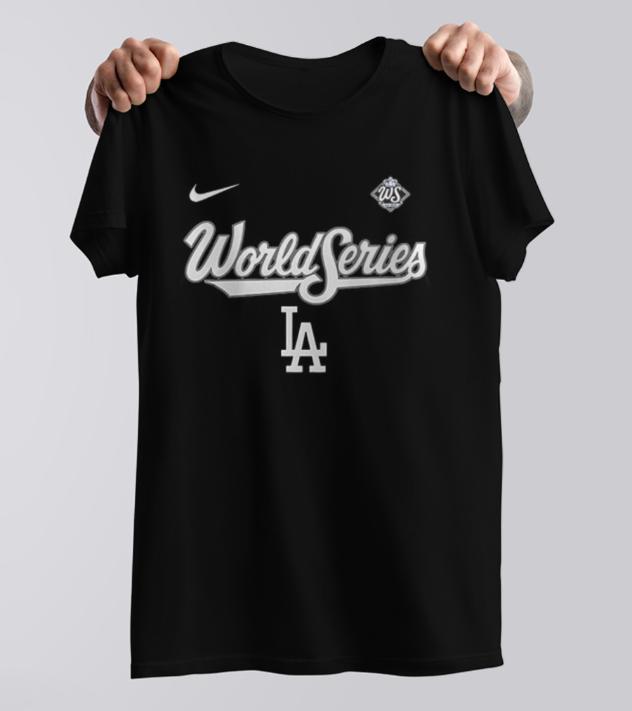 Los Angeles Dodgers 2025 World Series Authentic Collection LA WS T-Shirt