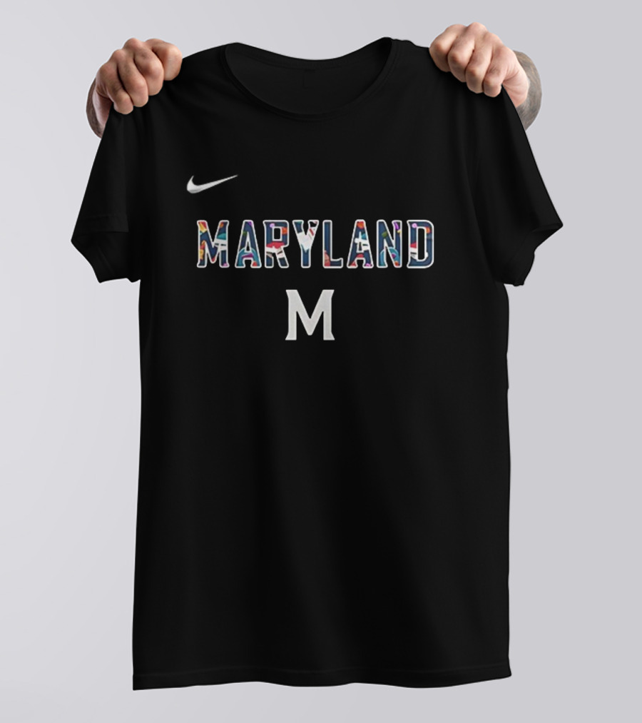 Maryland Terrapins Teach Love Inspire 2025 Nike T-Shirt