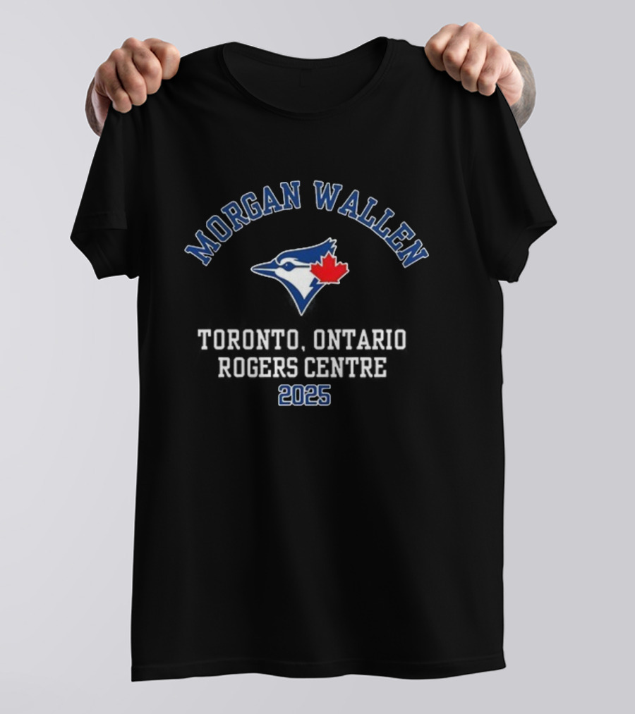 Morgan Wallen Toronto Blue Jays Tour 2025 T-Shirt
