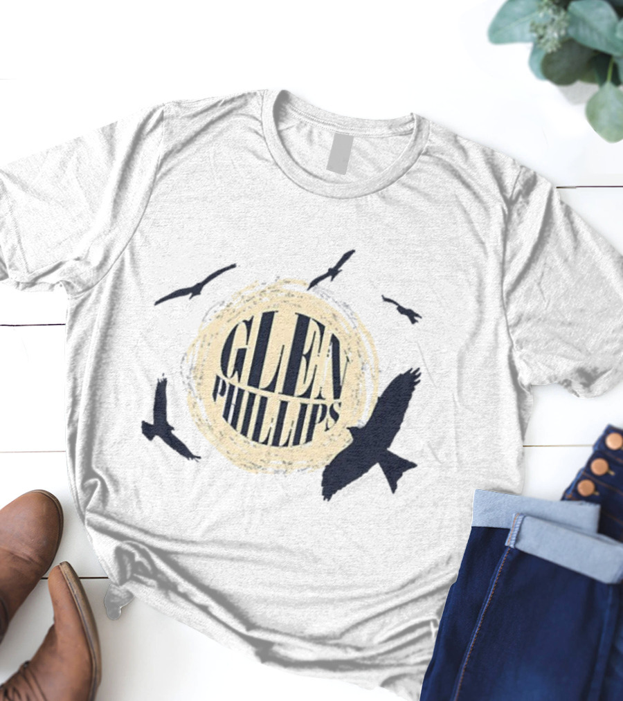 Glen Phillips Birds Of Prey Soaring Silhouettes T-Shirt