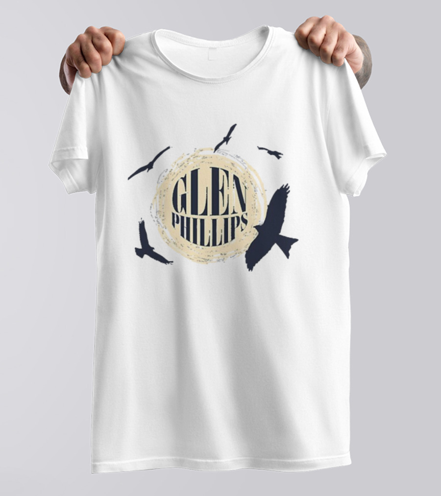 Glen Phillips Birds Of Prey Soaring Silhouettes T-Shirt