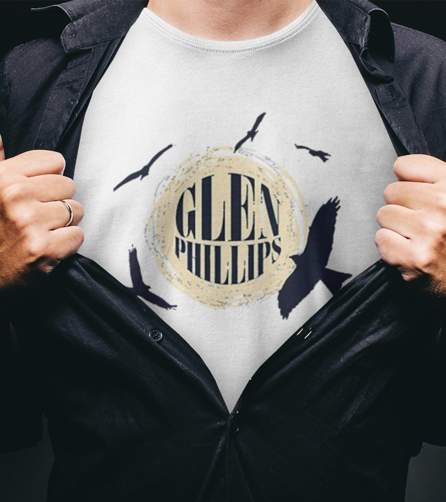 Glen Phillips Birds Of Prey Soaring Silhouettes T-Shirt