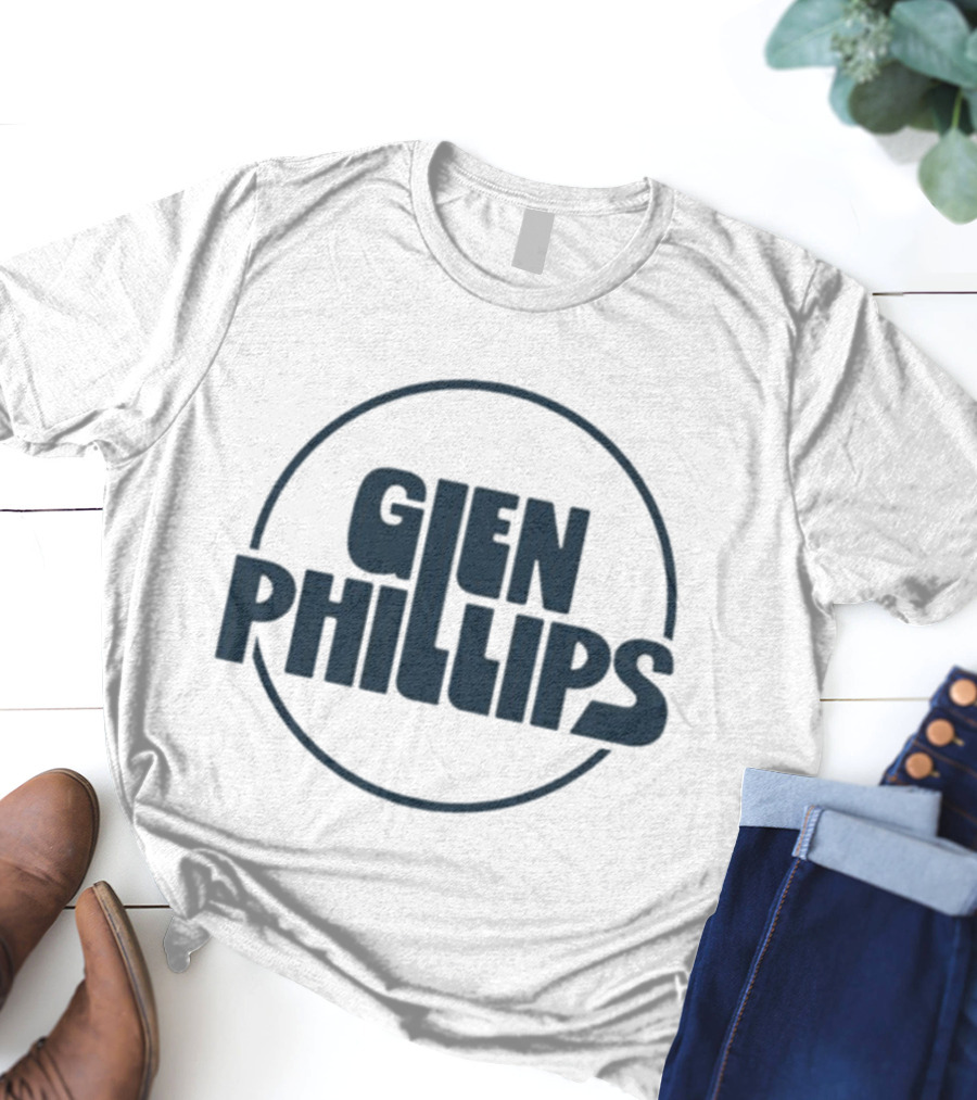 Glen Phillips Retro Circle Design T-Shirt