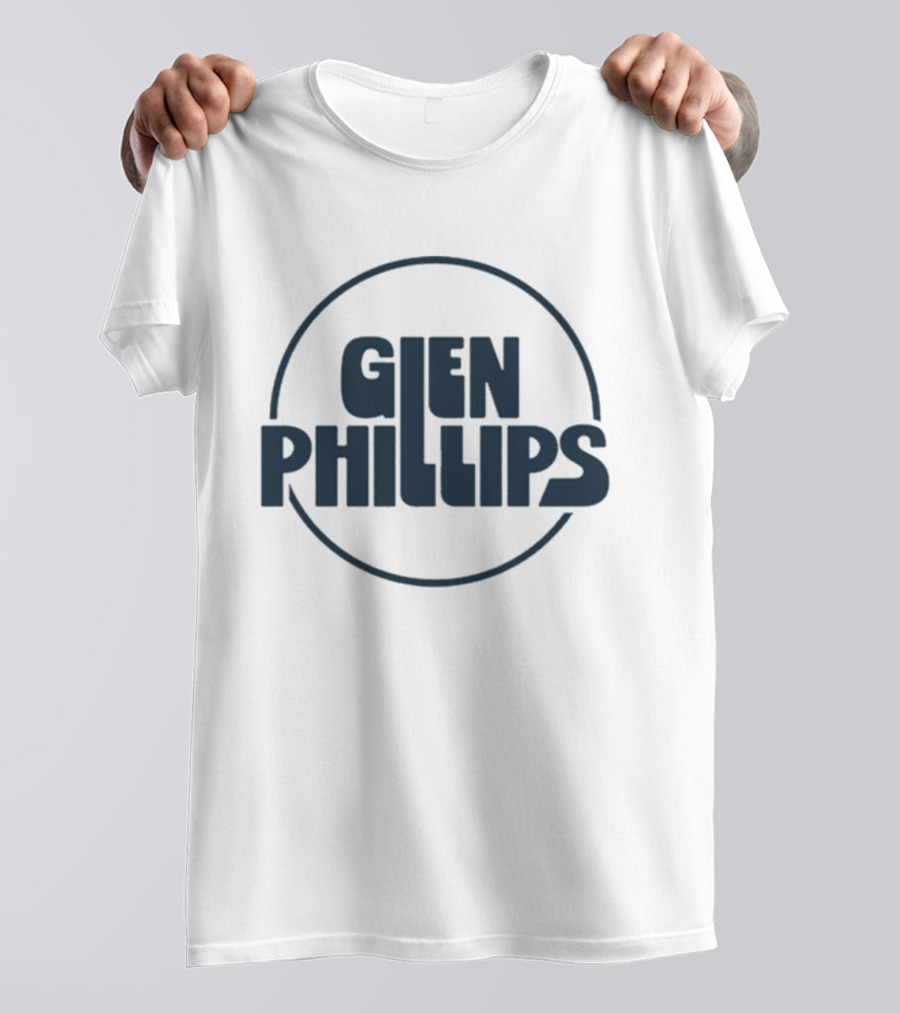 Glen Phillips Retro Circle Design T-Shirt