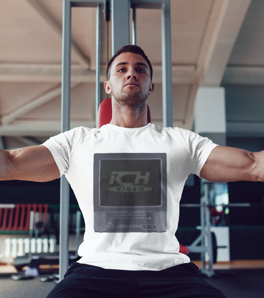 ICHpig Vintage TV Screen Iconic Design T-Shirt