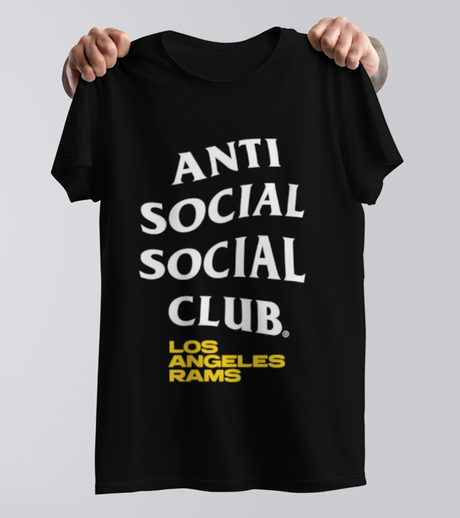 Anti Social Social Club Los Angeles Rams T-Shirt