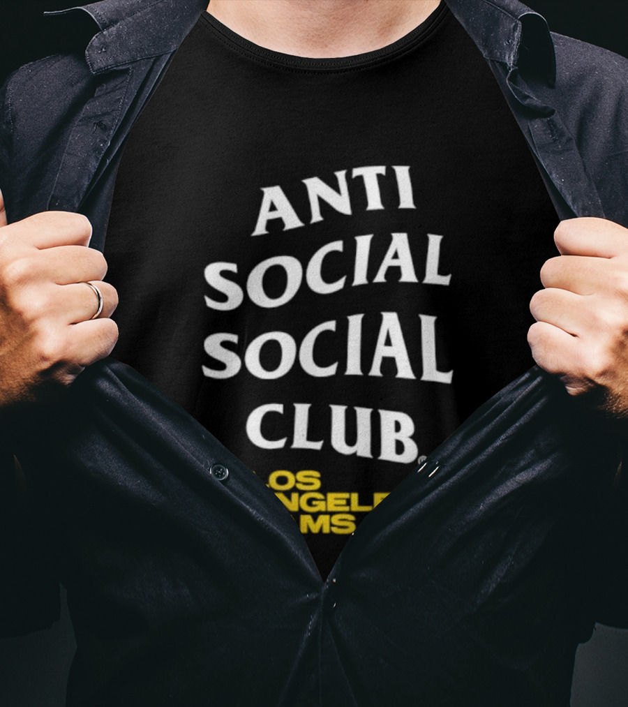 Anti Social Social Club Los Angeles Rams T-Shirt