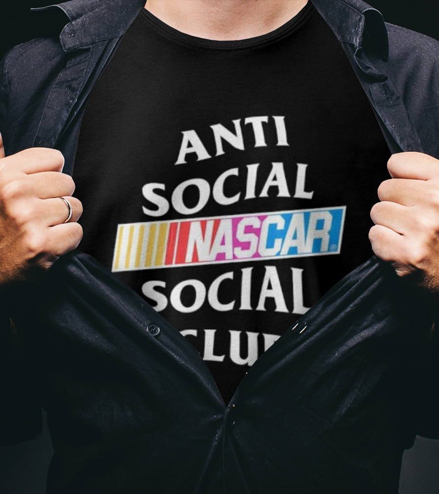 ANTI SOCIAL SOCIAL CLUB NASCAR Collaboration T-Shirt
