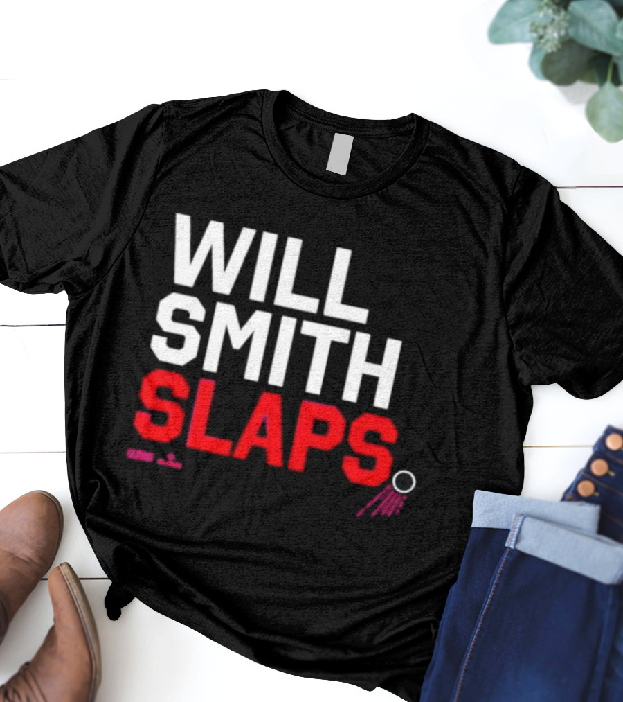 Los Angeles Dodgers Will Smith Slaps Major League Baseball Humor T-Shirt