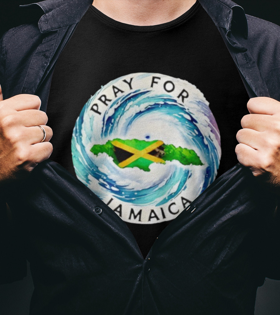 Pray For Jamaica Strong Hurricane Melissa Support T-Shirt