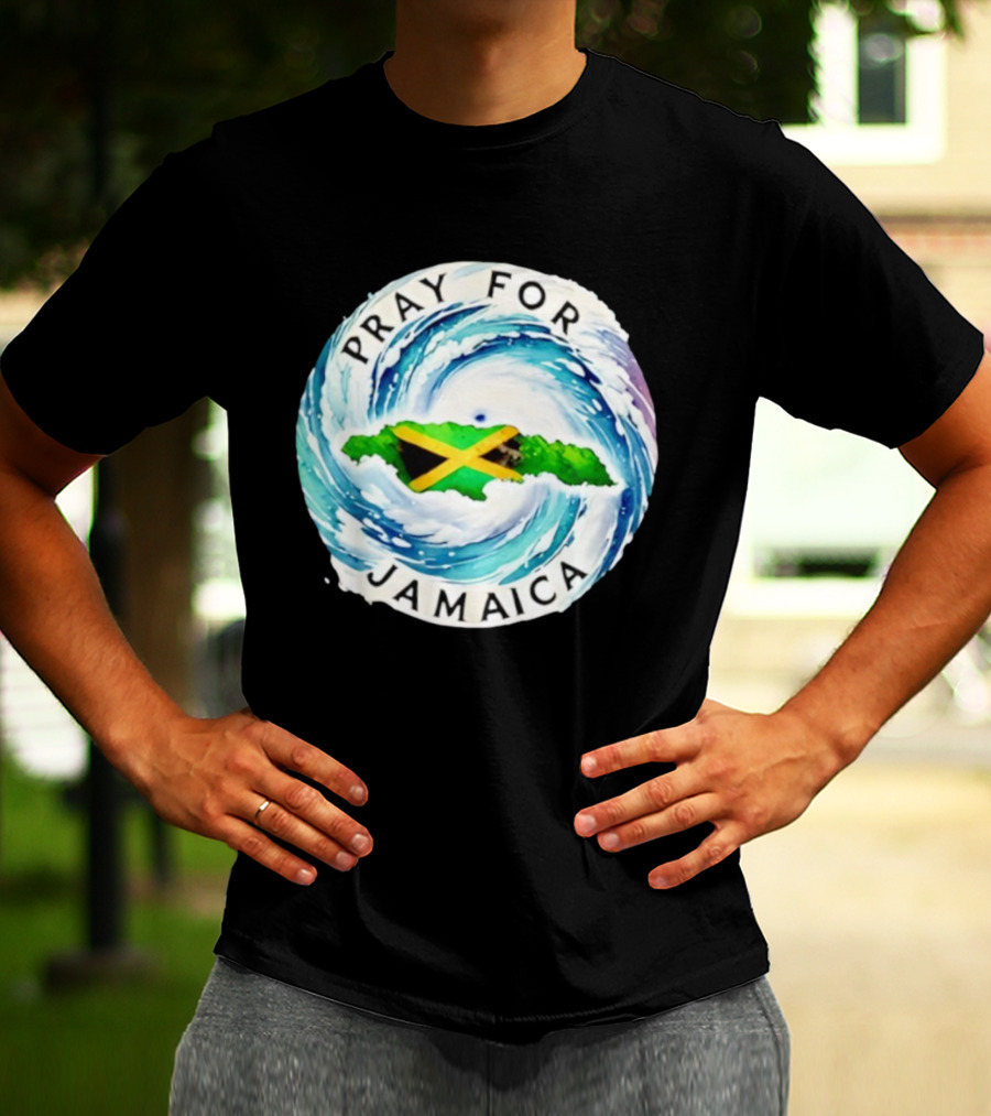 Pray For Jamaica Strong Hurricane Melissa Support T-Shirt