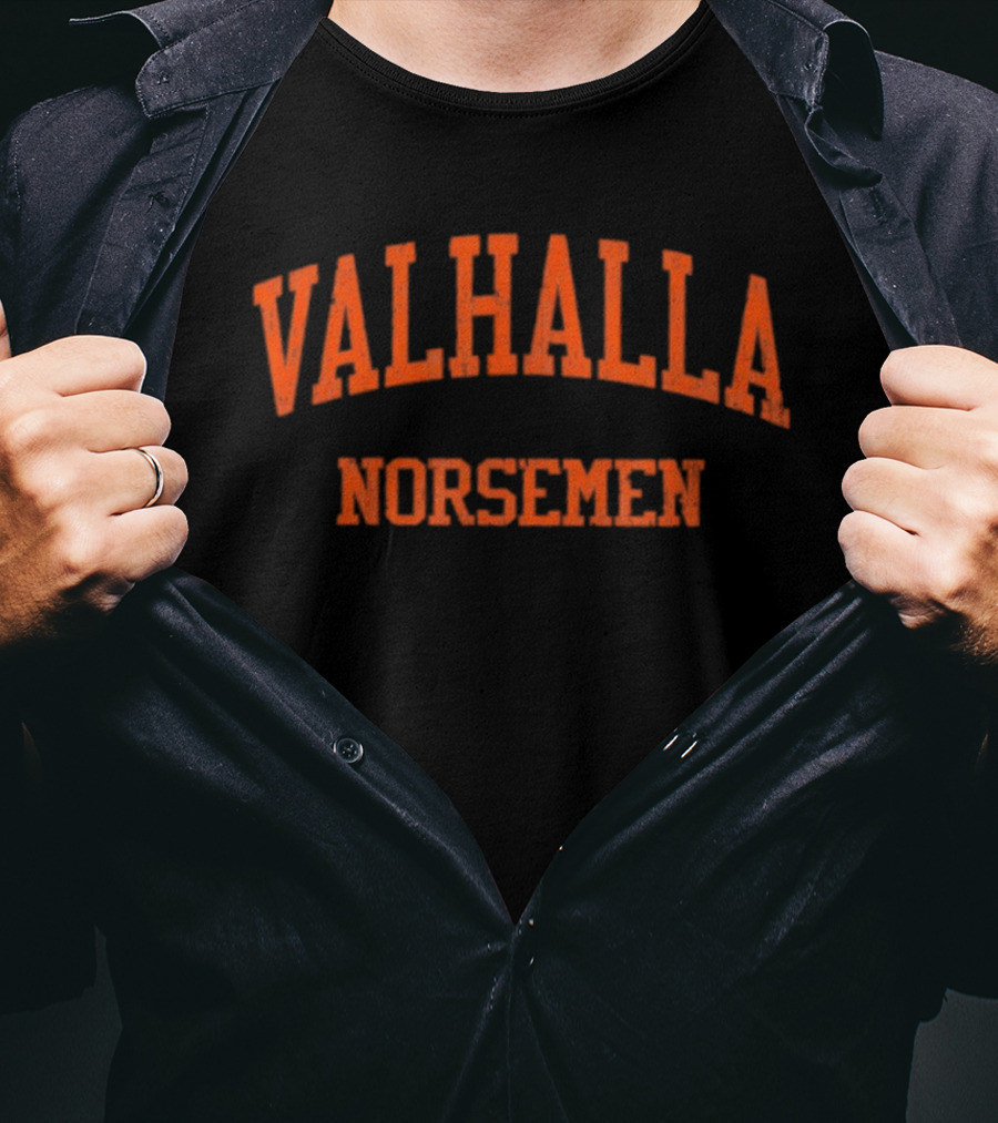 Valhalla High School Norsemen El Cajon CA Vintage Sports Theme T-Shirt