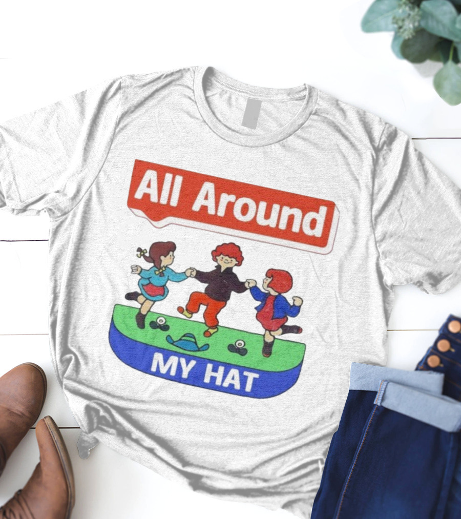 All Around My Hat Dancing Trio Art T-Shirt