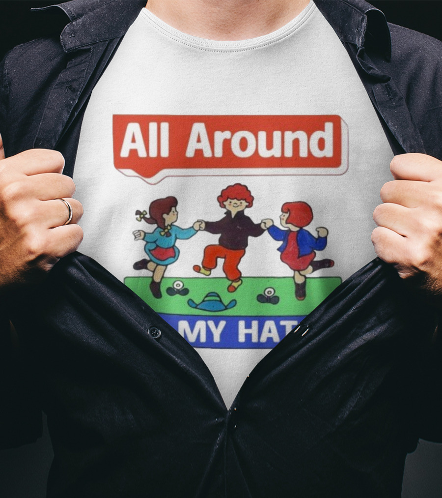 All Around My Hat Dancing Trio Art T-Shirt